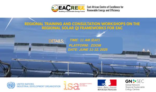 Image of PRESS RELEASE: Advancing Solar Thermal Energy Standards in EAC: Regional Training and Consultations Lay the Foundation for Quality Infrastructure Implementation
