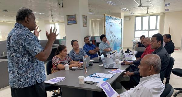 Image of Communication and media officers learn new tips